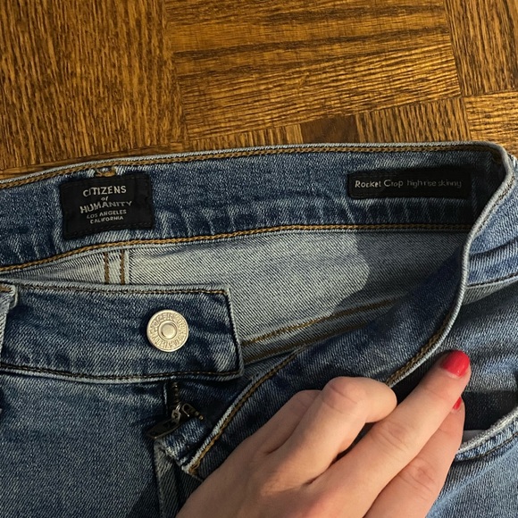 Citizens of Humanity Rocket Crop High Rise Skinny - Picture 7 of 9